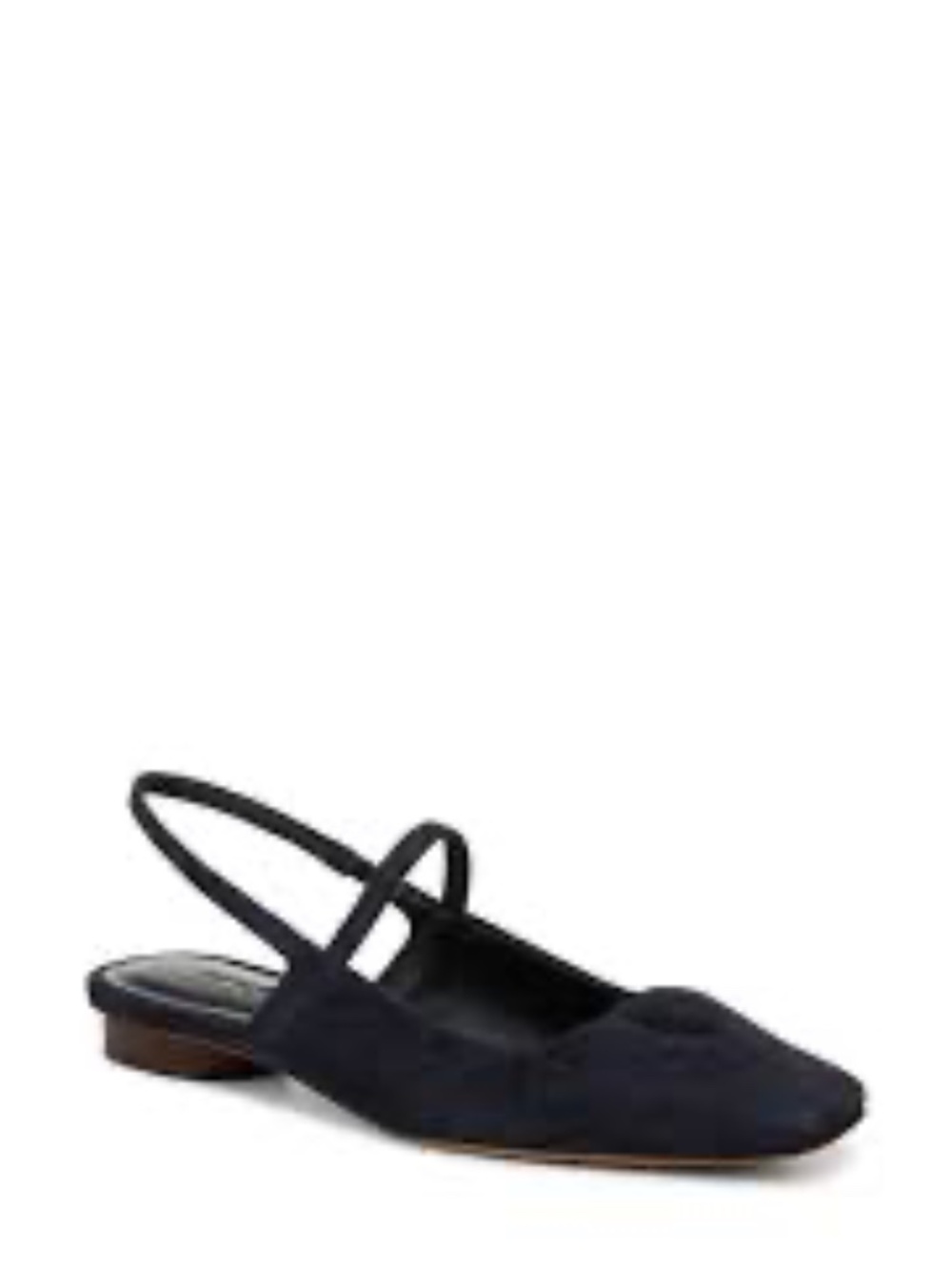 Vince Venice Slingback Flat Suede Elmwood size US 7.5/EU 38